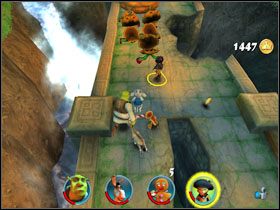 1 - [Solucja] Etap 5 - Na ścieżce cz.3 | Shrek 2 Team Action - Shrek 2: Team Action - poradnik do gry