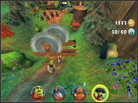 3 - [Solucja] Etap 5 - Na ścieżce cz.3 | Shrek 2 Team Action - Shrek 2: Team Action - poradnik do gry