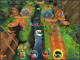 Z pni obok zbieramy aż dwie fasolki [9/12] - [Solucja] Etap 5 - Na ścieżce cz.3 | Shrek 2 Team Action - Shrek 2: Team Action - poradnik do gry