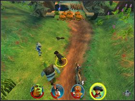 6 - [Solucja] Etap 5 - Na ścieżce cz.4 | Shrek 2 Team Action - Shrek 2: Team Action - poradnik do gry