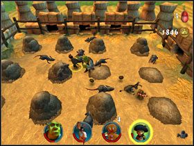 1 - [Solucja] Etap 6 - Farma Jacka i Jilla cz.3 | Shrek 2 Team Action - Shrek 2: Team Action - poradnik do gry
