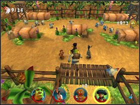 1 - [Solucja] Etap 6 - Farma Jacka i Jilla cz.4 | Shrek 2 Team Action - Shrek 2: Team Action - poradnik do gry