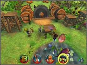 2 - [Solucja] Etap 6 - Farma Jacka i Jilla cz.4 | Shrek 2 Team Action - Shrek 2: Team Action - poradnik do gry
