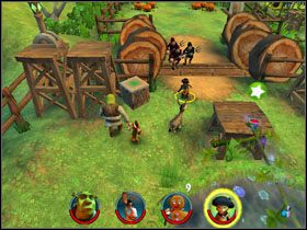 4 - [Solucja] Etap 6 - Farma Jacka i Jilla cz.4 | Shrek 2 Team Action - Shrek 2: Team Action - poradnik do gry