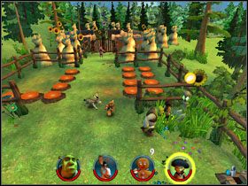 6 - [Solucja] Etap 6 - Farma Jacka i Jilla cz.4 | Shrek 2 Team Action - Shrek 2: Team Action - poradnik do gry