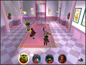 4 - [Solucja] Etap 7 - Wróżka Chrzestna cz.1 | Shrek 2 Team Action - Shrek 2: Team Action - poradnik do gry