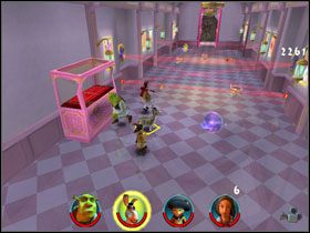 1 - [Solucja] Etap 7 - Wróżka Chrzestna cz.2 | Shrek 2 Team Action - Shrek 2: Team Action - poradnik do gry