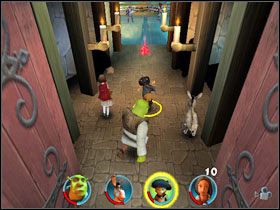 Czeka nas walka z Księciem Czarującym - [Solucja] Etap 7 - Wróżka Chrzestna cz.3 | Shrek 2 Team Action - Shrek 2: Team Action - poradnik do gry