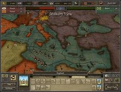 Strefa Wpływów (Area of Influence) - Tryb Militarny (Military View) | Imperial Glory - Imperial Glory - poradnik do gry