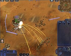Wysadź wszystkich ludzi w kanonie, skąd zaatakuj wrogie umocnienia [screen1] - [ED 1] Krater Hawkingsa | Earth 2160 - Earth 2160 - poradnik do gry