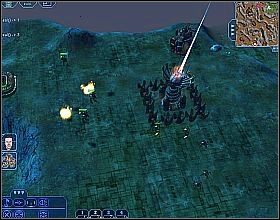 Przemieszczaj swoje wojsko na północny wschód, gdzie wkrótce napotkasz wrogi garnizon [3] - [UCS 1] Lodowa trumna | Earth 2160 - Earth 2160 - poradnik do gry