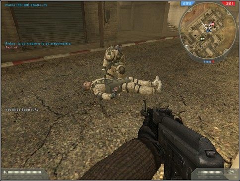 Sanitariusz to nasz mały bohater...Wstawaj kolego! Czas na walkę! - Teamplay | ABC Żołnierza | Battlefield 2 - Battlefield 2 - poradnik do gry