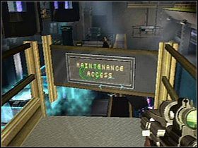 Użyj jej przy panelu LS koło wcześniej wspomnianego plakatu - Etap 9 | Solucja | Area 51 - Area 51 - poradnik do gry