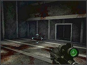 Przechodząc szyb znajdziesz się w pomieszczeniu LS , na środku którego obraca się cieć zawieszonego nad Tobą wiatraka - Etap 11 | Solucja | Area 51 - Area 51 - poradnik do gry