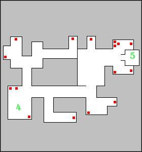 Na środku zauważysz zejście niżej oraz kamienny blok - Mausoleum, poziom 2 | Fargrove | Dungeon Lords - Dungeon Lords - poradnik do gry