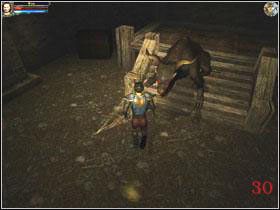 Idź teraz do punktu (6) na mapie z poziomu pierwszego, po drodze jest skrzynia [2] - Mausoleum, poziom 2 | Fargrove | Dungeon Lords - Dungeon Lords - poradnik do gry