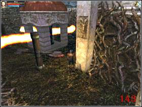 Na początku udaj się do punktu (2), gdzie odnajdziesz Sarcophagen Jewel - Maze of Irynthabl | Black Swamp | Dungeon Lords - Dungeon Lords - poradnik do gry