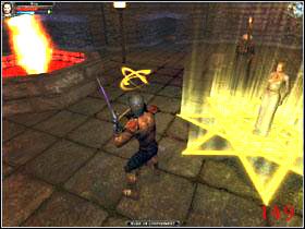 Znajdziesz się w punkcie (1) - Sanctum of Irynthabl, poziom dolny | Black Swamp | Dungeon Lords - Dungeon Lords - poradnik do gry