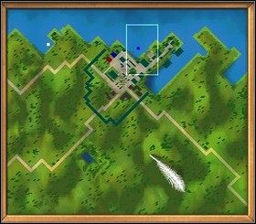 Fot. 1: Mini-mapa pokazująca miasto i jego okolice. - Interfejs gry cz.1 | Podstawy Patrician III Rise of the Hanse - Patrician III: Rise of the Hanse - poradnik do gry