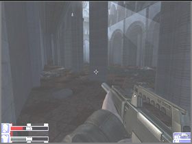 W drodze na dół zabijesz trzech najemników - [05] Catacombs cz.4 w Hellforces - Hellforces - poradnik do gry