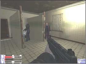 Zbierz z korytarza amunicję i apteczkę obok kanapy, po lewej - [07] Den of the gangsters cz.2 w Hellforces - Hellforces - poradnik do gry