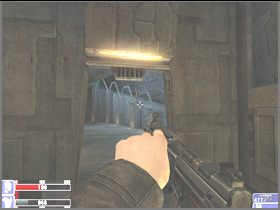 Po lewej będzie kolejny strażnik - [09] Brodmans arena cz.2 | Hellforces - Hellforces - poradnik do gry