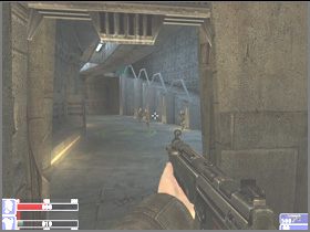 Za drzwiami znajduje się miejsce widoczne na lewym obrazku - [09] Brodmans arena cz.2 | Hellforces - Hellforces - poradnik do gry