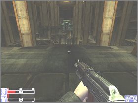 W tym pomieszczeniu bez dachu znajduje się drabina po której wejdź - [12] Purgatory catacombs cz.2 | Hellforces - Hellforces - poradnik do gry