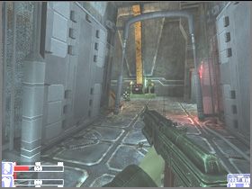 Wejdź do sali i zabij jeszcze jednego (lewy obrazek), a potem ostatniego w małym pokoju po lewej (prawy obrazek) - [13] Baphomets lab cz.1 | Hellforces - Hellforces - poradnik do gry