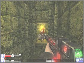 Spójrz w tą samą stronę, ale tym razem zamiast zejść po schodach, wskocz na galeryjkę (lewy obrazek) - [15] Path to the temple cz.2 | Hellforces - Hellforces - poradnik do gry