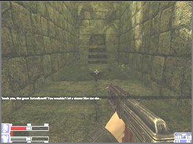 Z niej przeskocz na okrągłe schody z cegieł i po nich wydostań się stąd - [17] Ghost city cz.3 | Hellforces - Hellforces - poradnik do gry