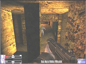Przejdź przez niego i zabij jednego lub dwóch przeciwników (lewy obrazek) - [18] The way to the mine cz.3 | Hellforces - Hellforces - poradnik do gry