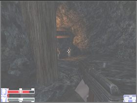 Znów będziesz mógł iść w dwie strony (rozwidlenie widoczne jest na lewym obrazku) - [19] Desolate mine cz.1 | Hellforces - Hellforces - poradnik do gry