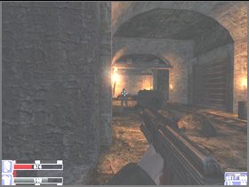 Trafisz do szerokiego i wysokiego korytarza - [19] Desolate mine cz.3 | Hellforces - Hellforces - poradnik do gry