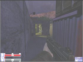 Zacznij przeszukiwać kontenery po lewej - [20] The way to the lab cz.2 | Hellforces - Hellforces - poradnik do gry