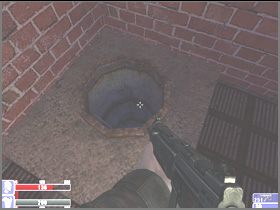 Gdy już zbierzesz wszystko, co możesz, wróć się do domów z czerwonych cegieł - [20] The way to the lab cz.2 | Hellforces - Hellforces - poradnik do gry