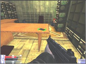 Wejdź do tego pokoju, po lewej będzie kolejny strażnik (lewy obrazek) - [21] Guarded territory cz.1 | Hellforces - Hellforces - poradnik do gry