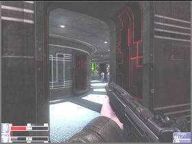 Cały czas strzelaj w nadbiegających naukowców i najemników - będzie ich kilku (lewy obrazek) - [24] Soulstealer cz.2 | Hellforces - Hellforces - poradnik do gry