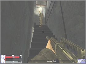 Idź w lewo, pod schodami znajdziesz apteczkę i pancerz - [25] Module under construction cz.2 | Hellforces - Hellforces - poradnik do gry