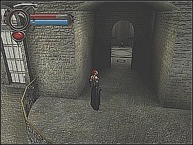 Uważaj ponieważ w okolicy czai się pojedynczy przeciwnik - [2] Mansion - Courtyard cz.2 | BloodRayne 2 - BloodRayne 2 - poradnik do gry
