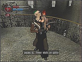 W kilku następnych pomieszczeniach wpadniesz na nowych wrogów (screen 1) - [4] Mansion - Ballroom | BloodRayne 2 - BloodRayne 2 - poradnik do gry