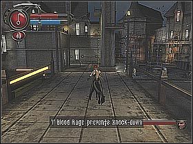 Na przywitanie wybiegnie Ci kilku mężczyzn (screen 1) - [5] Mansion - Zerenzki | BloodRayne 2 - BloodRayne 2 - poradnik do gry