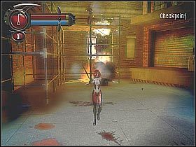 1 - [7] Meatpacking District - Alleys and Rooftops cz.3 | BloodRayne 2 - BloodRayne 2 - poradnik do gry