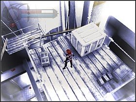 Po dotarciu do końca platformy wskocz na znajdujący się nad Tobą drążek (screen 1) a z niego na kolejne - [10] Union Station - Club Strages cz.2 | BloodRayne 2 - BloodRayne 2 - poradnik do gry