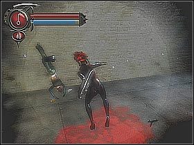 Po kilku chwilach załączy się scenka przerywnikowa - [12] The Sewers - Smuggling Route cz.2 | BloodRayne 2 - BloodRayne 2 - poradnik do gry