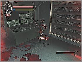 Na wampirzycę działają WYŁĄCZNIE kopniaki, o korzystaniu z posiadanych ostrz możesz w trakcie tej walki zapomnieć - [17] Wetworks - Turbine cz.2 | BloodRayne 2 - BloodRayne 2 - poradnik do gry