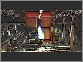 Po odzyskaniu kontroli nad tytułową dhampirzycą zacznij biec prosto a po dotarciu do ściany skręć w lewo - [18] Wetworks - Bone crushers and Furnace cz.1 | BloodRayne 2 - BloodRayne 2 - poradnik do gry