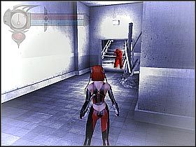 Na piętrze spotkasz kolejnych dwóch gostków (screen 1) - [19] Wetworks - Loading Bay cz.1 | BloodRayne 2 - BloodRayne 2 - poradnik do gry