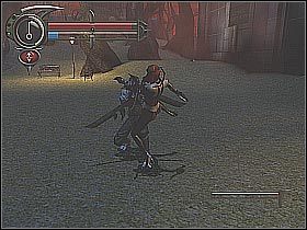 Po zakończonej walce skieruj się do wejścia prowadzącego do okolicznego budynku (screen 1) - [22] Twisted Park - Zoo Entrance cz.2 | BloodRayne 2 - BloodRayne 2 - poradnik do gry