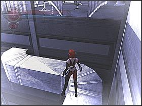 Aby przejść dalej musisz wykonać szereg precyzyjnych skoków, dla pewności radziłbym więc załączyć spowolnienie czasu - [26] Kagans Tower - Llewelyn Corporate cz.2 | BloodRayne 2 - BloodRayne 2 - poradnik do gry